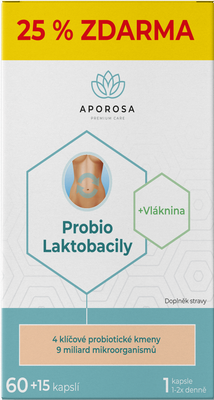 Aporosa Probio Laktobacily 75 kapslí