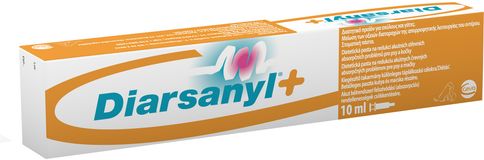 Diarsanyl pasta na akutní průjem pro psy a kočky 10 ml