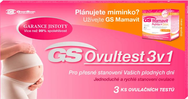 GS Ovultest 3v1 3 ks