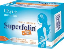 Chytré miminko Superfolin 1 PLAN 30 tablet