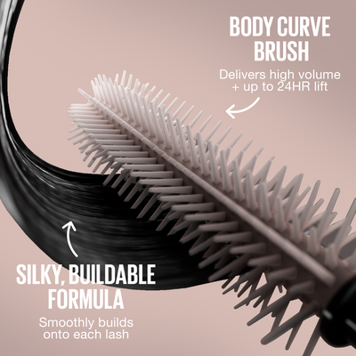 Maybelline New York Lash Sensational Body Řasenka Černá 9.75 ml