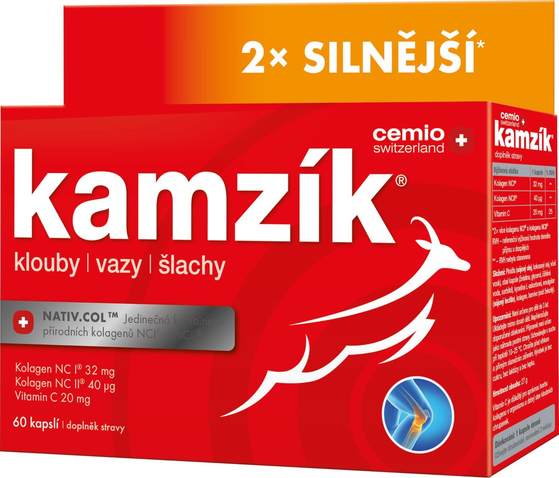Cemio Kamzík® 2x erősebb 60 kapszula