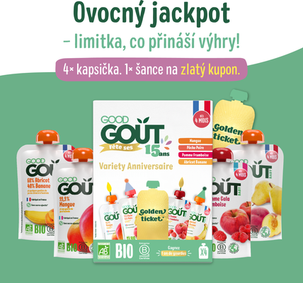 Good Goût BIO Ovocný Jackpot 4 x 120 g