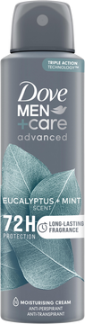 DOVE MEN+CARE Advanced Eucalyptus Antiperspirant sprej 150 ml