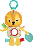 Bright Starts Hračka s melodií na C kroužku lev Huggin' Lights ™0m+