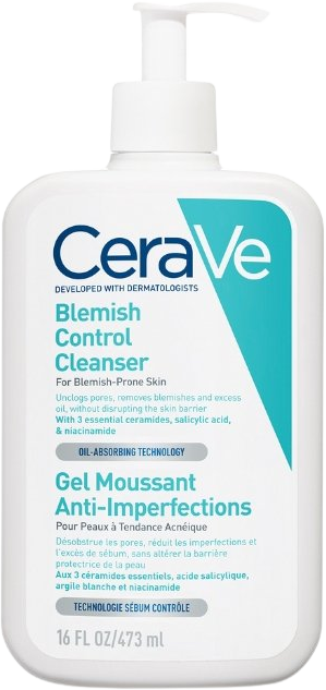 CeraVe čistící gel proti nedokonalostem 473 ml