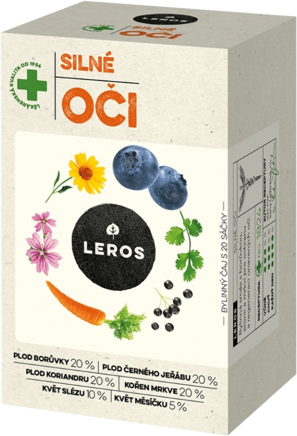 Leros Silné oči 20 x 1.5 g