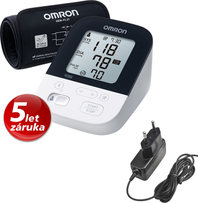Omron M4 Intelli IT Tonometr +Zdroj