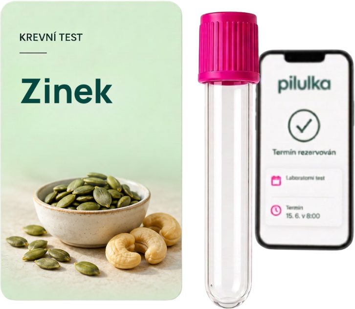 Unilabs Krevní test na zinek (Zincum, Zn)