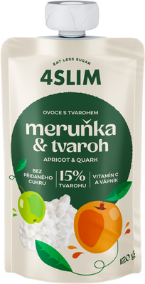 4Slim Meruňka, tvaroh 120 g