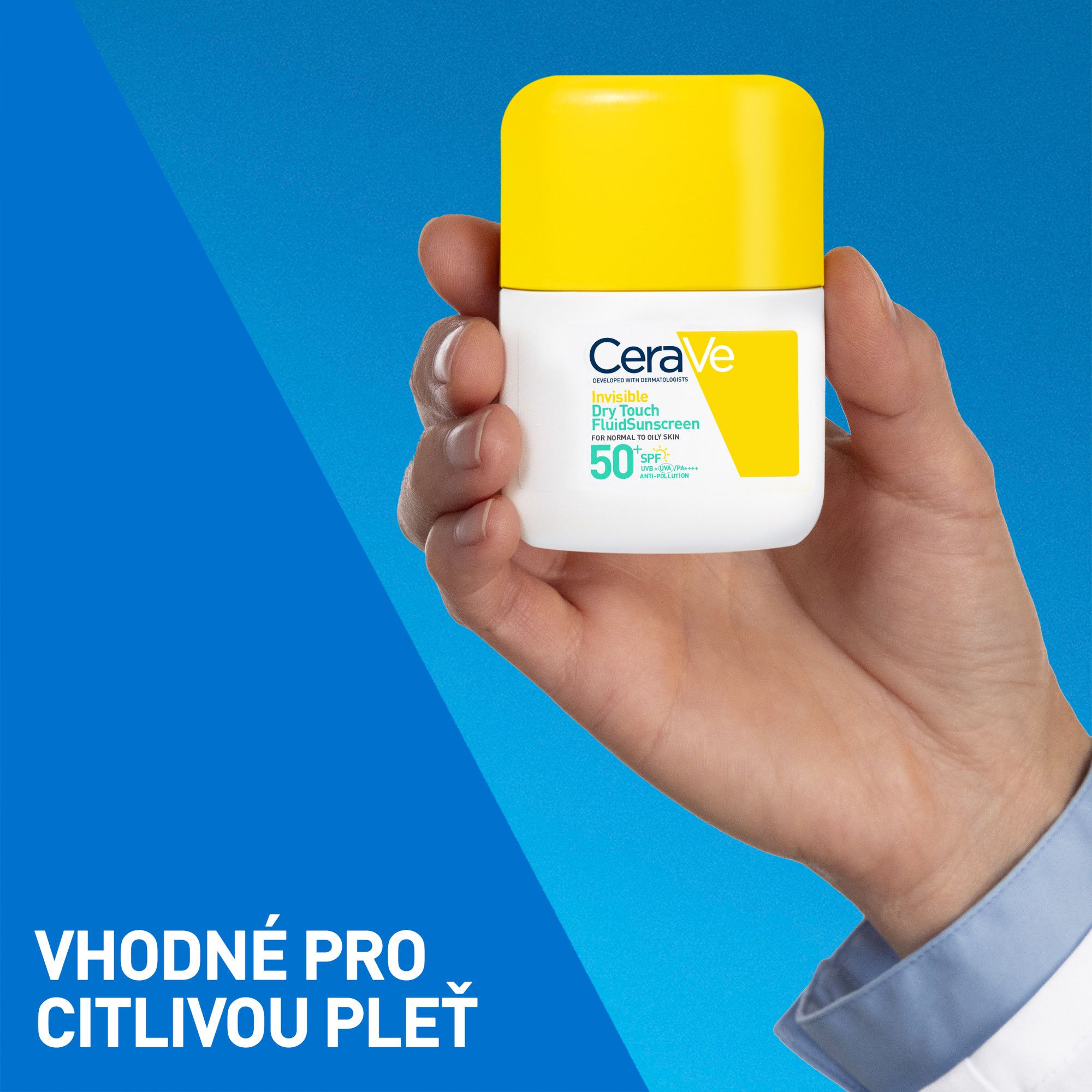 CeraVe Zmatňující opalovací fluid SPF50, 50 ml