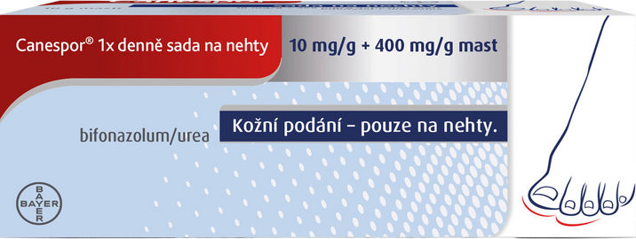 Canespor 1x denně sada na nehty 10 g