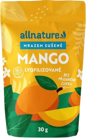Allnature Mango sušené mrazem 30 g