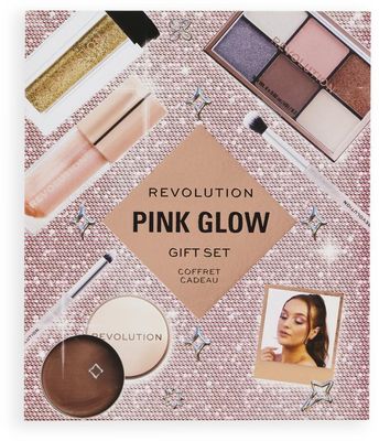 Revolution Pink Glow Get The Look dárková sada