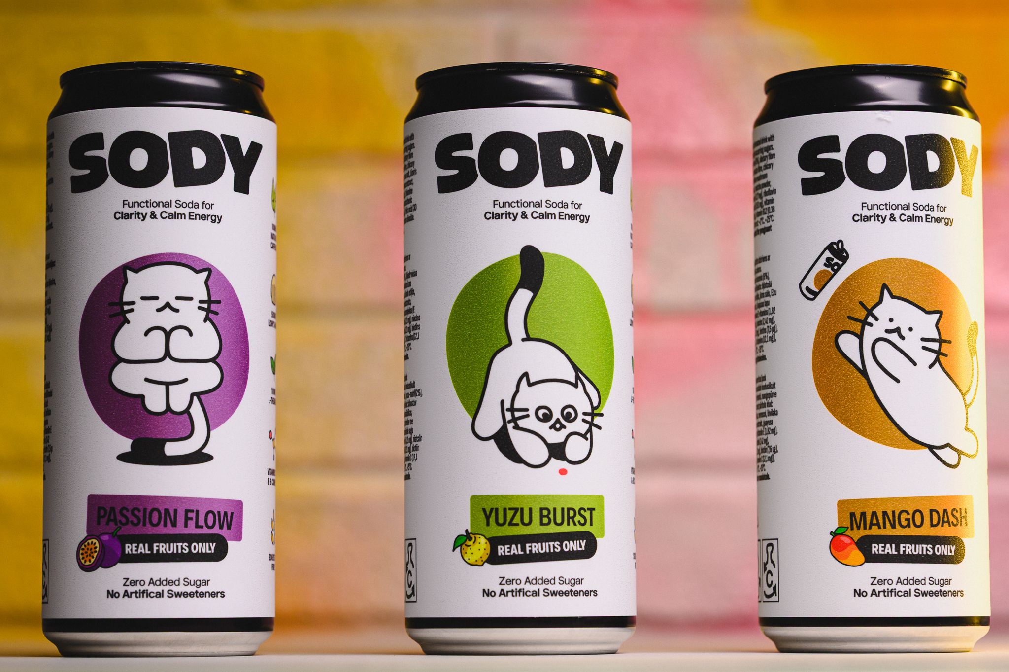 SODY Funkční soda Yuzu Burst 330 ml