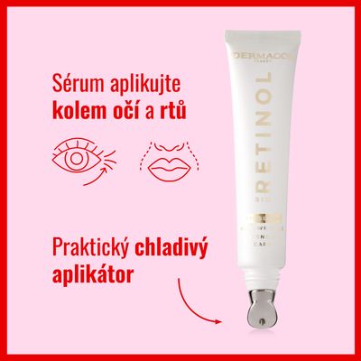 Dermacol Bio Retinol intenzivní oční sérum 15 ml
