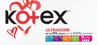 Kotex® Tampony Ultra sorb Super 16 ks