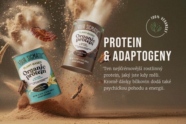 Four Sigmatic Protein + Superfoods BIO Vanilka 600 g