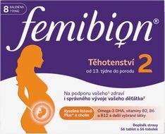 Femibion 2 Těhotenství 56 tablet + 56 tobolek