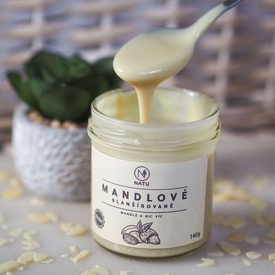 Natu Mandlový krém blanšírovaný 140 g