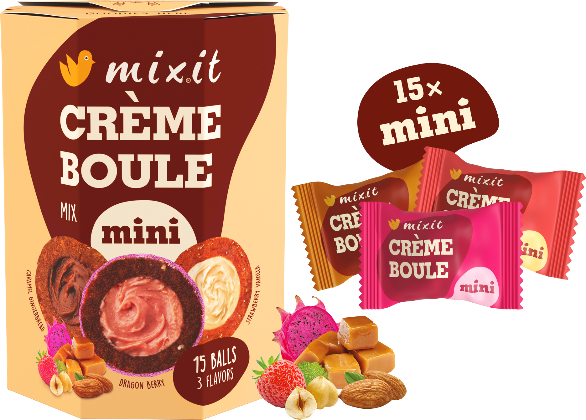 Mixit Mini Créme boule – Mix