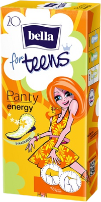 Bella For Teens Panty Energy vložky 20 ks