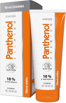 Swiss Panthenol 10% PREMIUM tělové mléko 250 ml