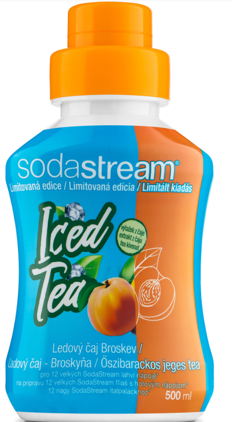 Sodastream Příchuť Ledový čaj broskev 500ml 1 x 500 ml