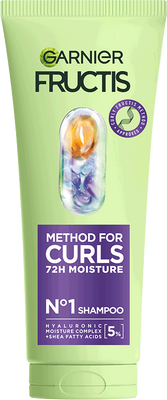 Garnier Fructis Curls Method Hydratační šampon pro vlnité a kudrnaté vlasy 200 ml