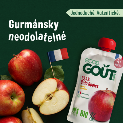 Good Goût BIO Jablko Gala 120 g