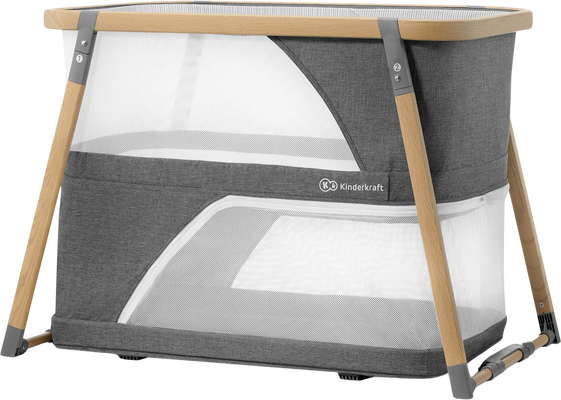 Kinderkraft Postýlka multifunkční 4v1 Sofi Gray
