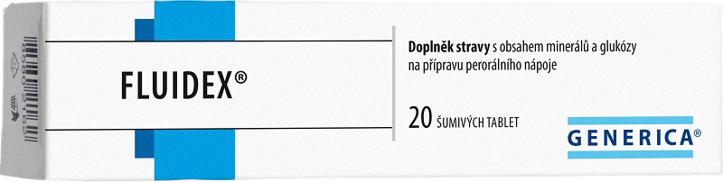 Generica Fluidex 20 šumivých tablet