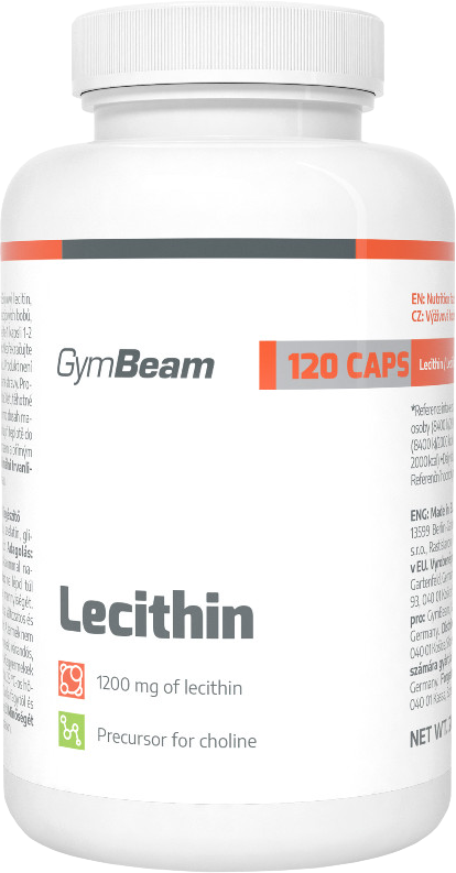 GymBeam Lecithin 120 kapslí