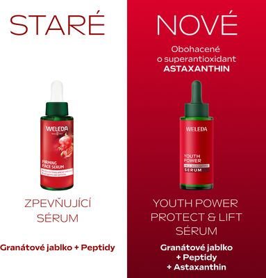 Weleda Youth Power Astaxanthin Zpevňující sérum 30 ml