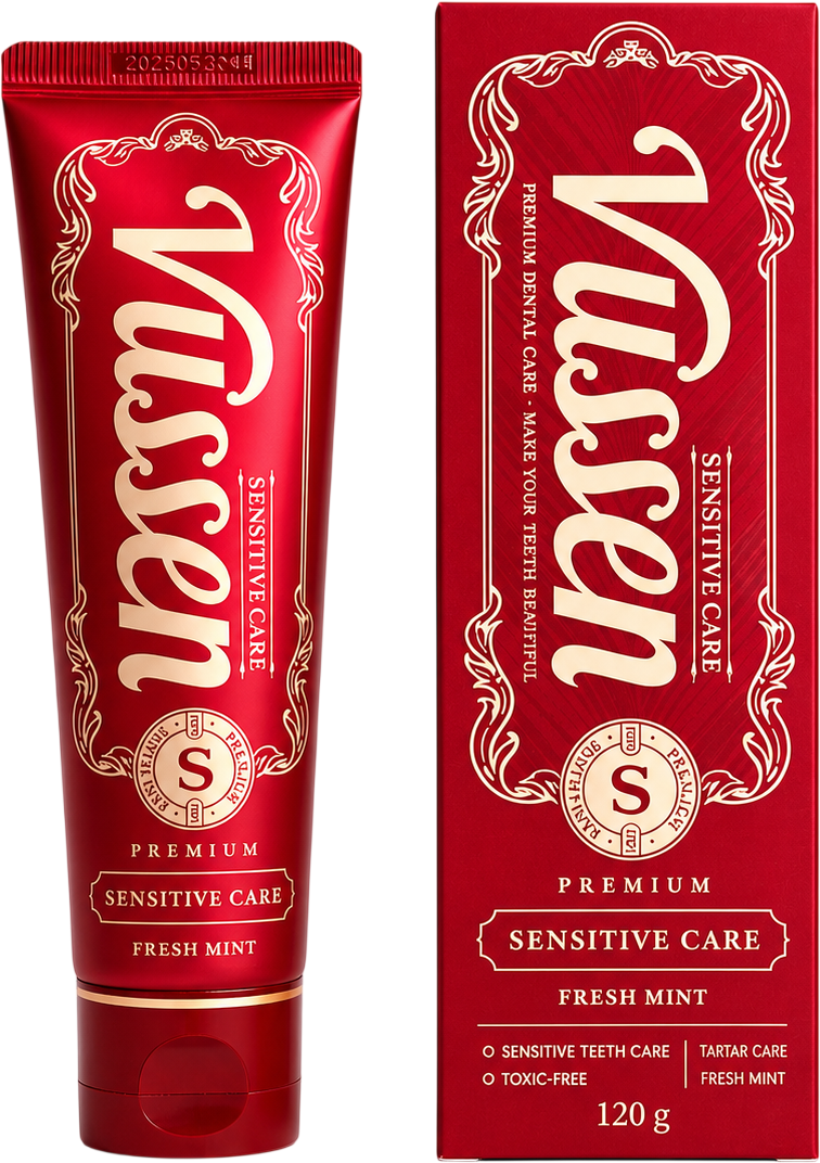 Vussen S Korejská zubní pasta Sensitive Care pro citlivé zuby 120 g