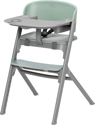 Kinderkraft Select Židlička jídelní 3v1 LIVY Olive Green, Premium 82 cm