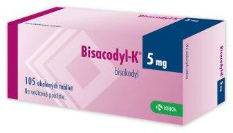 Bisacodyl-K dražé 105 tablet