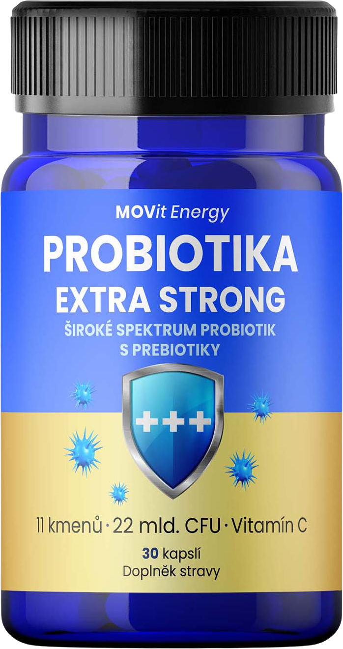MOVit Energy Probiotika Extra Strong 30 kapslí