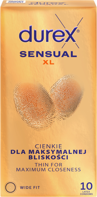 Durex Sensual XL 10 ks