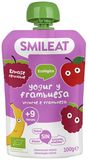 Smileat BIO kapsička řecký jogurt, jablko, banán, malina a rýže 9M+ 100 g