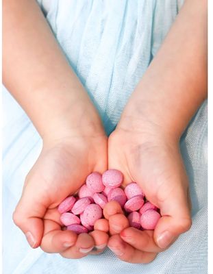 Natios Kids Multivitamin, 21 vitamínů a minerálů 180 tablet