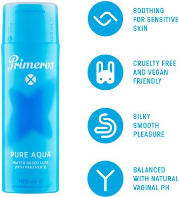 Primeros Pure Aqua lubrikační gel s přídavkem panthenolu 100 ml