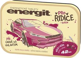 Energit Pre vodičov s príchuťou višňa 42 tablet