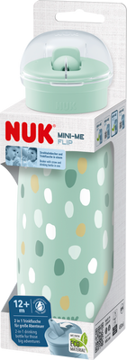 Nuk Láhev Mini-Me PP Flip, zelená 450 ml
