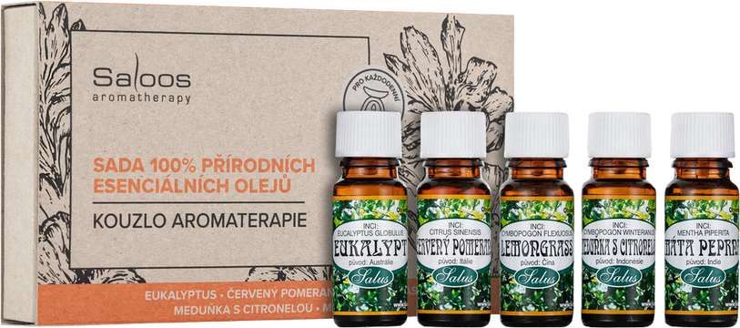 Saloos Kouzlo aromaterapie 5 x 10 ml