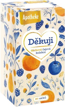 Apotheke Dárkový čaj Děkuji 20 x 2.25 g