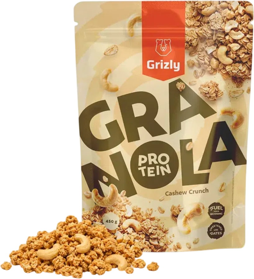 Grizly Granola protein cashew crunch 450 g
