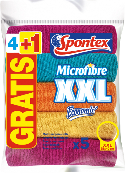 Spontex Utěrka z mikrovlákna XXL 5 ks