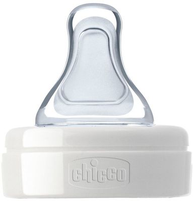 Chicco Savička na láhev Perfect 5/Well-Being fyziologický pomalý průtok 0m+, 2 ks