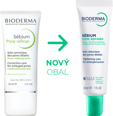 Bioderma Sébium Pore refiner matující krém stahující póry 30 ml